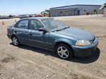 1998 Honda Civic Lx Green vin: 2HGEJ6670WH503138