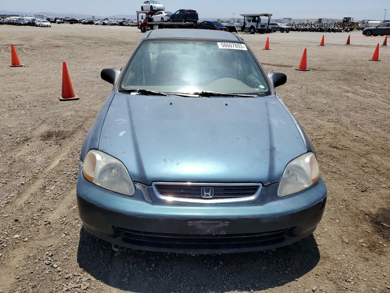 1998 Honda Civic Lx Green vin: 2HGEJ6670WH503138