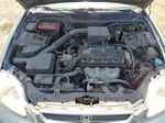 1998 Honda Civic Lx Green vin: 2HGEJ6670WH503138