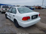 1998 Honda Civic Lx White vin: 2HGEJ6672WH556374