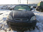 1998 Honda Civic Lx Черный vin: 2HGEJ6674WH512070