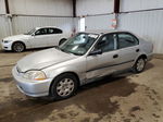 1998 Honda Civic Lx Silver vin: 2HGEJ6674WH602447