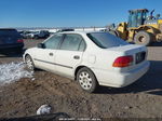 1998 Honda Civic Lx White vin: 2HGEJ6674WH607146