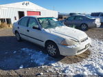 1998 Honda Civic Lx White vin: 2HGEJ6674WH607146