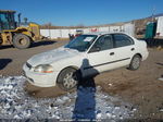 1998 Honda Civic Lx White vin: 2HGEJ6674WH607146