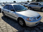 1998 Honda Civic Lx Silver vin: 2HGEJ6674WH613187