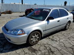 1998 Honda Civic Lx Silver vin: 2HGEJ6674WH613187