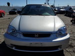 1998 Honda Civic Lx Silver vin: 2HGEJ6674WH613187