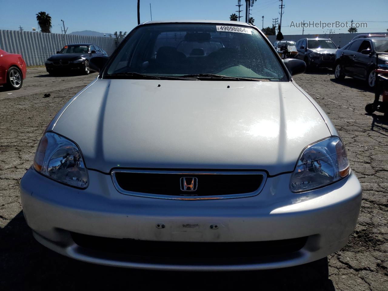 1998 Honda Civic Lx Серебряный vin: 2HGEJ6674WH613187