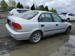 1998 Honda Civic Lx Silver vin: 2HGEJ6674WH621595