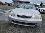 1998 Honda Civic Lx Silver vin: 2HGEJ6674WH621595