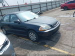 1998 Honda Civic Lx Черный vin: 2HGEJ6675WH512062