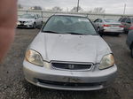 1998 Honda Civic Lx Серебряный vin: 2HGEJ6675WH544915