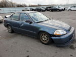 1998 Honda Civic Lx Blue vin: 2HGEJ6675WH553226