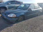 1998 Honda Civic Lx Синий vin: 2HGEJ6675WH553226