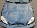 1998 Honda Civic Lx Blue vin: 2HGEJ6675WH553226