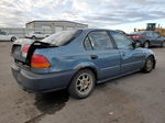 1998 Honda Civic Lx Blue vin: 2HGEJ6675WH553226