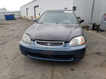 1998 Honda Civic Lx Черный vin: 2HGEJ6675WH614980