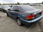 1998 Honda Civic Lx Черный vin: 2HGEJ6675WH614980