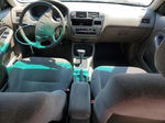 1998 Honda Civic Lx Зеленый vin: 2HGEJ6676WH576059