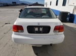 1998 Honda Civic Lx White vin: 2HGEJ6676WH598515