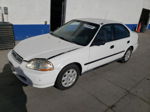 1998 Honda Civic Lx White vin: 2HGEJ6676WH598515