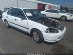 1998 Honda Civic Lx White vin: 2HGEJ6676WH618388