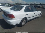 1998 Honda Civic Lx White vin: 2HGEJ6676WH618388