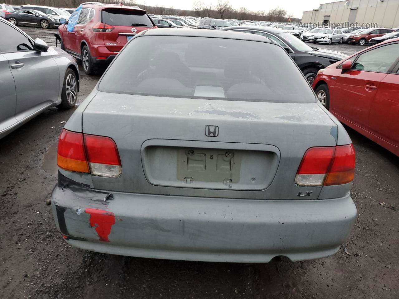 1998 Honda Civic Lx Green vin: 2HGEJ6677WH508272