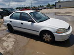 1998 Honda Civic Lx White vin: 2HGEJ6678WH629327