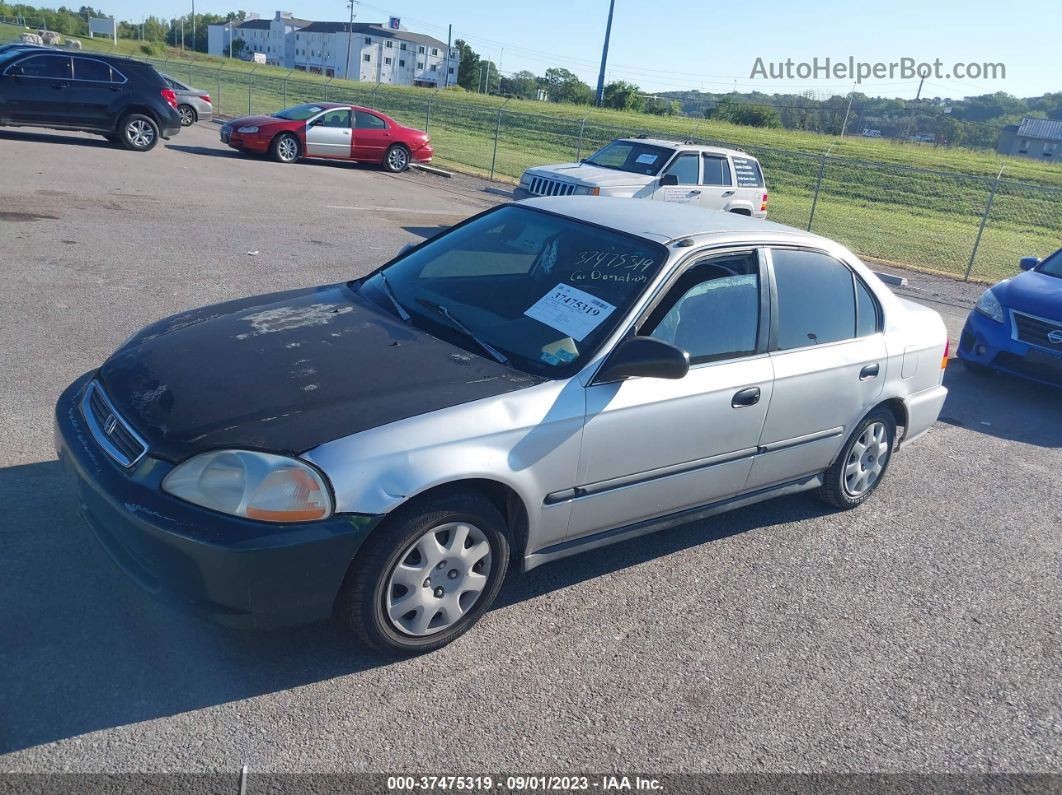 1998 Honda Civic Lx Silver vin: 2HGEJ6679WH575200