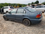 1998 Honda Civic Lx Blue vin: 2HGEJ6679WH580140