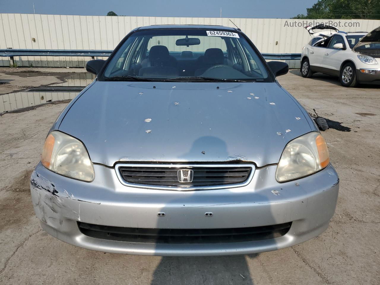 1998 Honda Civic Lx Silver vin: 2HGEJ6679WH615971