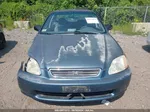 1998 Honda Civic Lx Blue vin: 2HGEJ667XWH552749