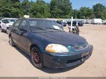 1998 Honda Civic Lx Green vin: 2HGEJ667XWH579482