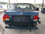 1998 Honda Civic Lx Teal vin: 2HGEJ667XWH604218