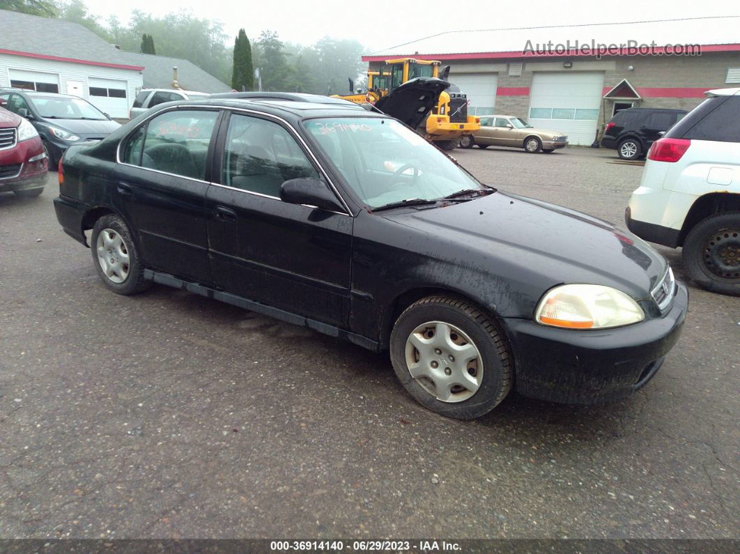 1998 Honda Civic Ex Black vin: 2HGEJ8541WH621430