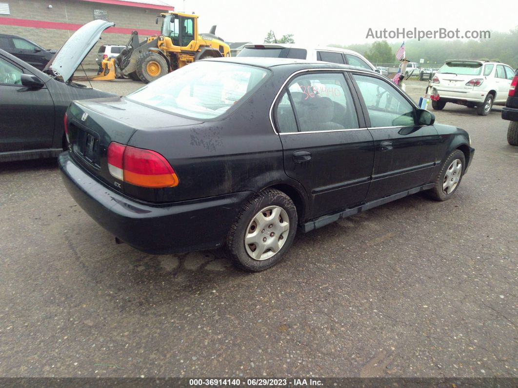 1998 Honda Civic Ex Black vin: 2HGEJ8541WH621430