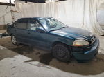 1998 Honda Civic Ex Зеленый vin: 2HGEJ8542WH538489