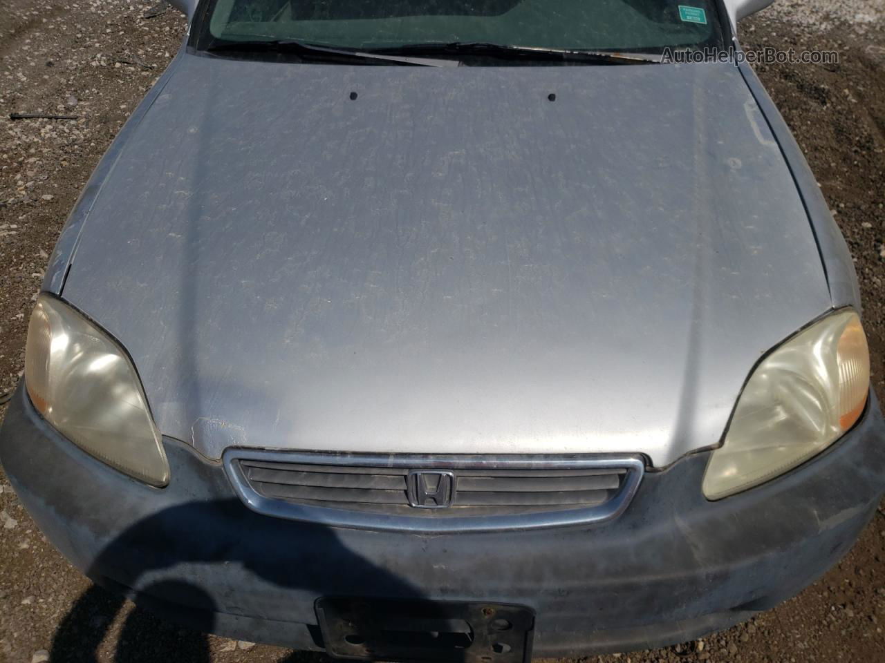 1998 Honda Civic Ex Silver vin: 2HGEJ8542WH566650