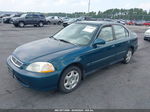 1998 Honda Civic Ex Green vin: 2HGEJ8548WH511734