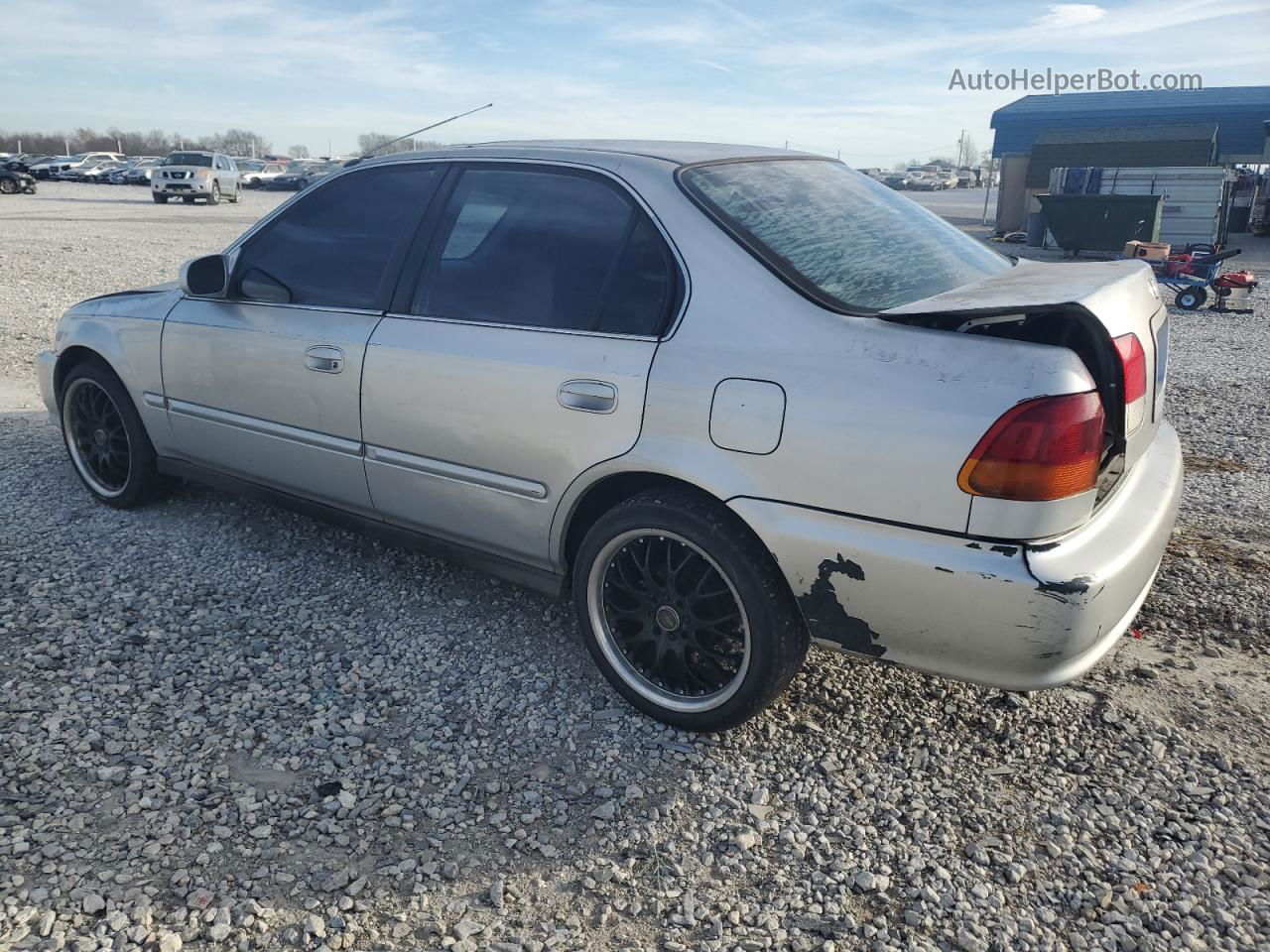 1998 Honda Civic Ex Silver vin: 2HGEJ8640WH548100