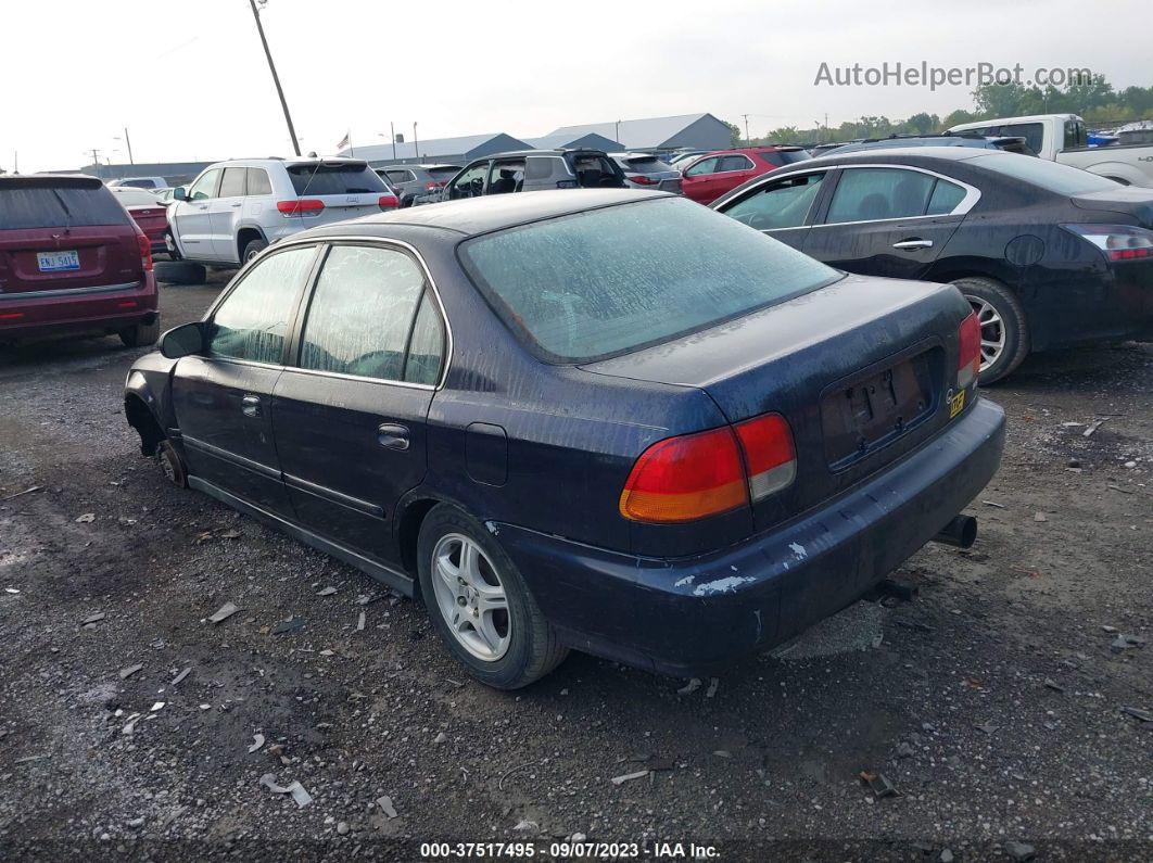 1998 Honda Civic Ex Blue vin: 2HGEJ8640WH623135