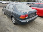 1998 Honda Civic Ex Зеленый vin: 2HGEJ8644WH539755