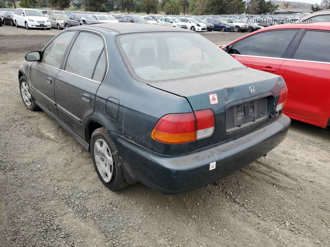 1998 Honda Civic Ex Green vin: 2HGEJ8644WH539755