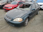 1998 Honda Civic Ex Green vin: 2HGEJ8644WH539755