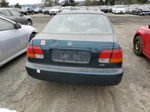 1998 Honda Civic Ex Зеленый vin: 2HGEJ8644WH539755