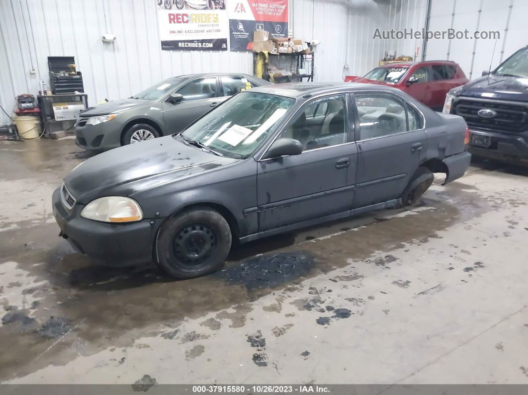 1996 Honda Civic Ex Gray vin: 2HGEJ8645TH550047