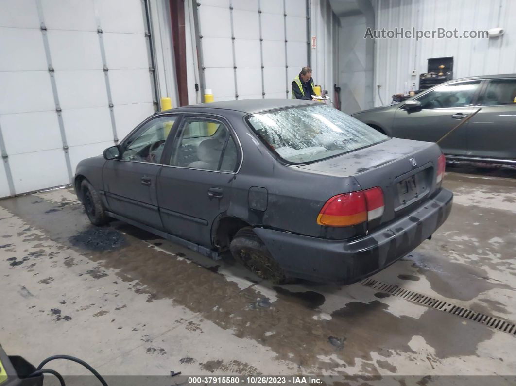 1996 Honda Civic Ex Gray vin: 2HGEJ8645TH550047