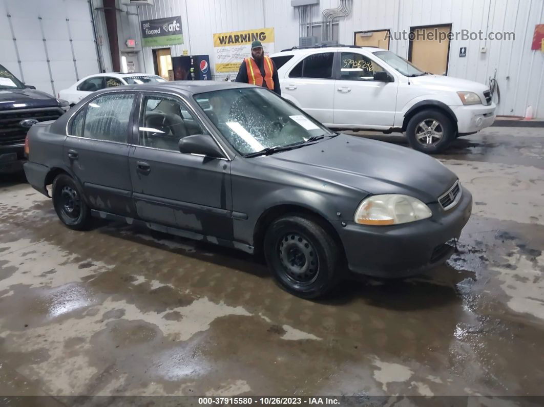 1996 Honda Civic Ex Gray vin: 2HGEJ8645TH550047